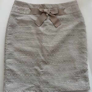 Loft Skirt with Bow Detail